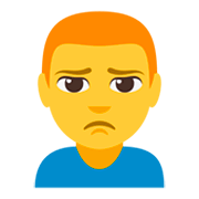 🙎‍♂️ Emoji Homem Fazendo Bico na JoyPixels 3.0.
