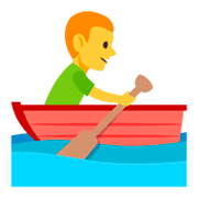 🚣‍♂️ Emoji Mann im Ruderboot JoyPixels 3.0.