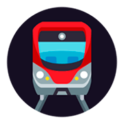 Emoji 🚇 Metropolitana su JoyPixels 3.0.