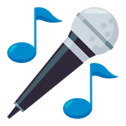 🎤 Emoji Micrófono en JoyPixels 3.0.