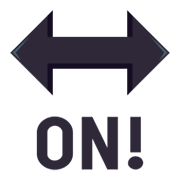 Emoji 🔛 Freccia ON su JoyPixels 3.0.