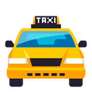 🚖 Emoji Vorderansicht Taxi JoyPixels 3.0.