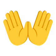 Emoji 👐 Mani Aperte su JoyPixels 3.0.