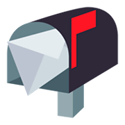 📬 Emoji offener Briefkasten mit Post JoyPixels 3.0.