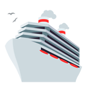 🛳️ Emoji Passagierschiff JoyPixels 3.0.