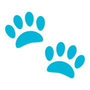 Émoji 🐾 Empreintes D’animaux sur JoyPixels 3.0.