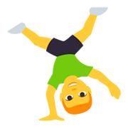 🤸 Emoji Rad schlagende Person JoyPixels 3.0.