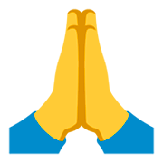 Emoji 🙏 Mani Giunte su JoyPixels 3.0.