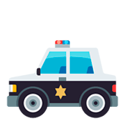 🚓 Emoji Polizeiwagen JoyPixels 3.0.