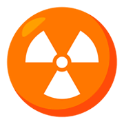 ☢️ Emoji Radioaktiv JoyPixels 3.0.