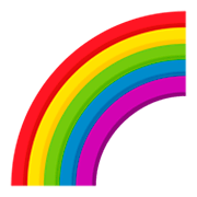 Émoji 🌈 Arc-en-ciel sur JoyPixels 3.0.