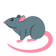 🐀 Emoji Rato na JoyPixels 3.0.