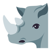 🦏 Emoji Rinoceronte na JoyPixels 3.0.