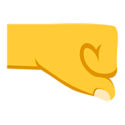 Emoji 🤜 Pugno A Destra su JoyPixels 3.0.