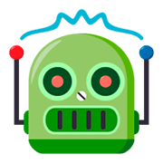 Emoji 🤖 Faccina Di Robot su JoyPixels 3.0.