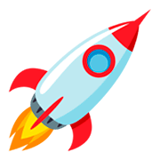 🚀 Emoji Cohete en JoyPixels 3.0.