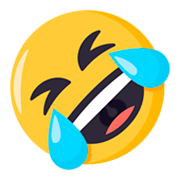 🤣 Emoji Cara Revolviéndose De La Risa en JoyPixels 3.0.