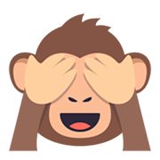 🙈 Emoji sich die Augen zuhaltendes Affengesicht JoyPixels 3.0.