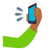 Emoji 🤳🏾 Selfie: Carnagione Abbastanza Scura su JoyPixels 3.0.