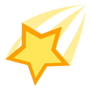 🌠 Emoji Estrela Cadente na JoyPixels 3.0.