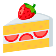 Émoji 🍰 Gâteau Sablé sur JoyPixels 3.0.