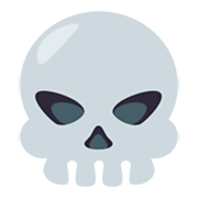 Émoji 💀 Crâne sur JoyPixels 3.0.