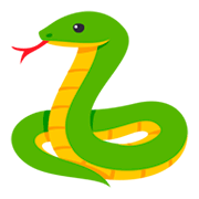 Émoji 🐍 Serpent sur JoyPixels 3.0.