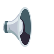 🔈 Emoji Lautsprecher mit geringer Lautstärke JoyPixels 3.0.