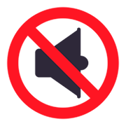 🔇 Emoji durchgestrichener Lautsprecher JoyPixels 3.0.