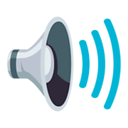 🔊 Emoji Lautsprecher mit hoher Lautstärke JoyPixels 3.0.