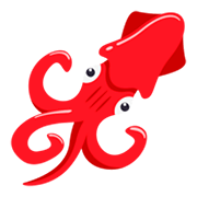 Émoji 🦑 Calamar sur JoyPixels 3.0.