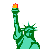 🗽 Emoji Freiheitsstatue JoyPixels 3.0.