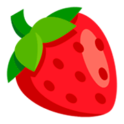 Emoji 🍓 Fragola su JoyPixels 3.0.