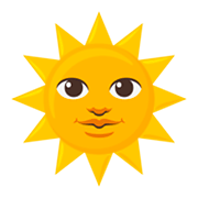 🌞 Emoji Sol Con Cara en JoyPixels 3.0.