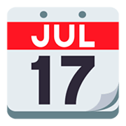 Emoji 📆 Calendario A Strappo su JoyPixels 3.0.