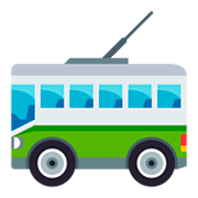 Emoji 🚎 Filobus su JoyPixels 3.0.