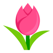 🌷 Emoji Tulipán en JoyPixels 3.0.