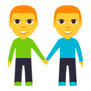 Émoji 👬 Deux Hommes Se Tenant La Main sur JoyPixels 3.0.