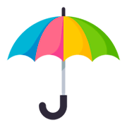 Émoji ☂️ Parapluie Ouvert sur JoyPixels 3.0.