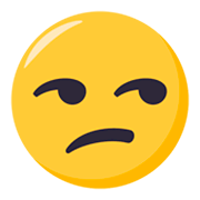 😒 Emoji Rosto Aborrecido na JoyPixels 3.0.