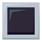 🔳 Emoji weiße quadratische Schaltfläche JoyPixels 3.0.