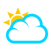 🌥️ Emoji Sol Detrás De Una Nube Grande en JoyPixels 3.0.