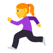 🏃‍♀️ Emoji Mulher Correndo na JoyPixels 3.0.