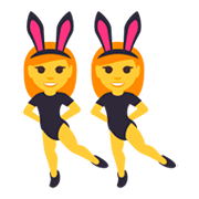 👯 Emoji Pessoas Com Orelhas De Coelho na JoyPixels 3.0.
