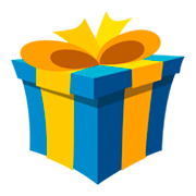 Émoji 🎁 Cadeau sur JoyPixels 3.0.