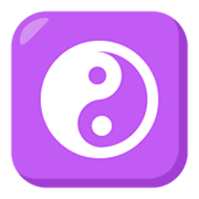 Émoji ☯️ Yin Yang sur JoyPixels 3.0.