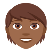 Émoji 🧑🏾 Adulte : Peau Mate sur JoyPixels 4.0.
