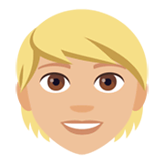 🧑🏼 Emoji Persona Adulta: Tono De Piel Claro Medio en JoyPixels 4.0.