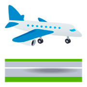 🛬 Emoji Avião Aterrissando na JoyPixels 4.0.