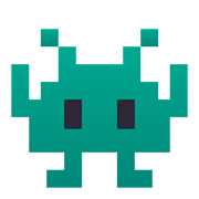 Emoji 👾 Mostro Alieno su JoyPixels 4.0.